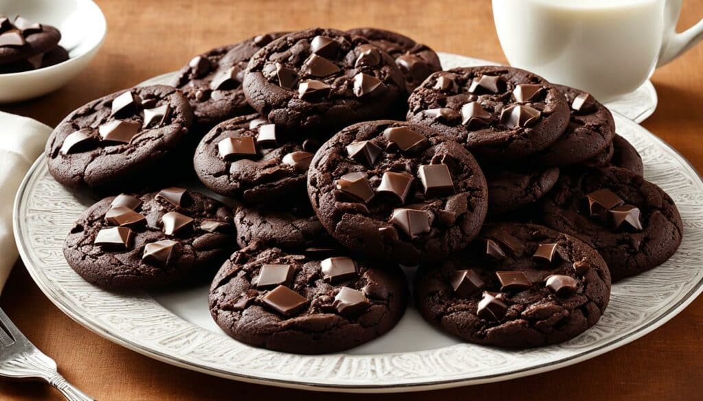 Decadent Double Chocolate Cookies